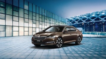 New Skoda Superb facelift - Image Gallery