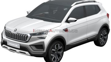 Skoda Vision IN patent images leaked: Clearest look yet at the upcoming Skoda SUV