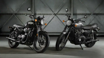 Triumph Bonneville T100 Black & Bonneville T120 Black launched - IAB Report