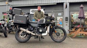 Modified Royal Enfield Himalayan - Image Gallery