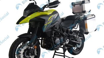 Benelli TRK 502-based QJ SRT 500 revealed via leaked images - Report