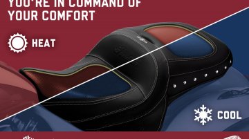 Indian Motorcycle’s new seat is what we need for the Indian climate