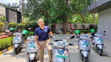 Hero Electric customises its electric scooters to help fight Covid-19