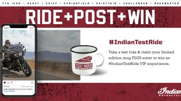 Indian Motorcycle announces a unique Test Ride competition