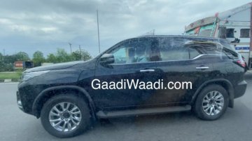 2021 Toyota Fortuner Spotted Testing With Minimal Camouflage; Launch Expected This Diwali