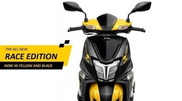 TVS NTorq 125 Race Edition to get a new yellow/black colour option