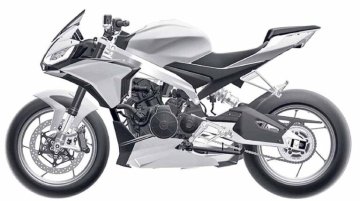 Aprilia Tuono 660 final design revealed via leaked patent images