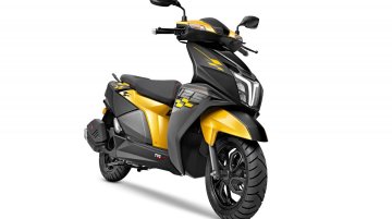 TVS NTorq 125 Race Edition yellow/black colour option launched