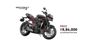 2020 Triumph Street Triple R launched in India, costs INR 8.84 lakh