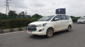 Toyota Innova Crysta CNG Spotted Testing, Launch Most Likely This Diwali