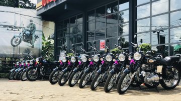 1000 Royal Enfield bikes delivered in Kerela on the festival of Onam