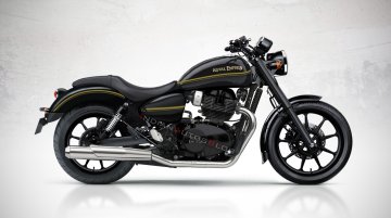 New 650cc twin-cylinder Royal Enfield Cruiser imagined - IAB Rendering