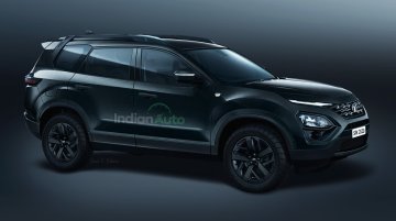 Tata Gravitas Dark Edition Rendered; Here's What The Sporty 7-Seater Could Look Like In Real Life