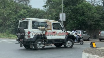 BS6 Force Gurkha (Mahindra Thar rival) spied testing ahead of launch