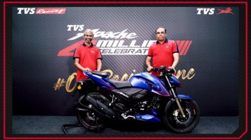 New TVS Apache RTR 200 4V - Image Gallery