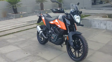 KTM 250 Adventure will have an LCD instrument cluster & not a TFT display