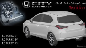 Honda City Hatchback details revealed, to feature 1.0L turbo-petrol engine