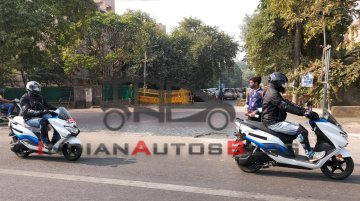 Suzuki Burgman Electric - Spy Shots