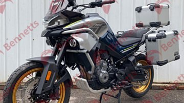 2021 CFMoto 800MT production-ready model revealed via leaked images