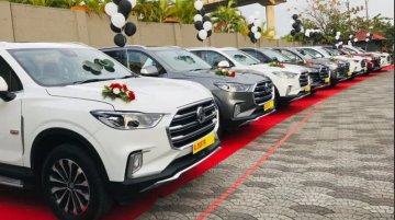 MG Motors Delivers Seven Units Of Gloster In A Single Day In Cochin