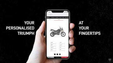 New Triumph Configurator for online motorcycle customisation launched