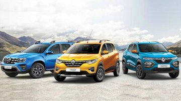 Renault Offering Benefits of Upto INR 65,000 on Duster, Kwid And Triber