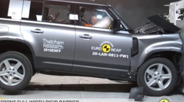 Land Rover Defender Crash Test - Image Gallery 