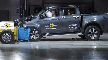 Isuzu D-Max Scores Full 5-Star Safety Rating in Euro NCAP Crash Test