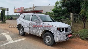 Next-Gen Mahindra Scorpio - Spy Image Gallery 