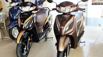 Honda Activa 6G 20th Anniversary Edition detailed in a walkaround video