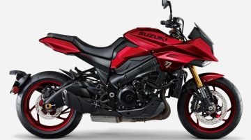 Suzuki Katana in new Candy Darling Red colour goes on sale in Japan