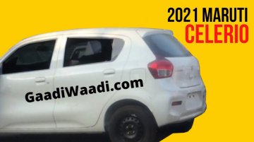 Next-Gen Maruti Suzuki Celerio Rear End Spied Undisguised!