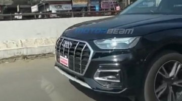 Audi Q5 Facelift Spied Testing In India Ahead Of Launch Later This Year