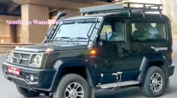 New-Gen Force Gurkha Spied Once Again In Near Production Guise