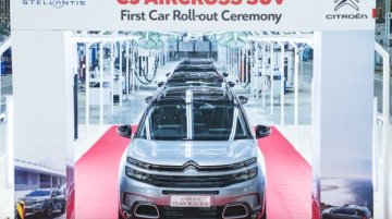 Citroen C5 Aircross Local Assembly Commences in India; New Details Revealed