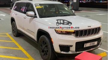 2022 Jeep Grand Cherokee L Spotted In Flesh For The First Time In Dubai