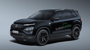 2021 Tata Safari Dark Edition Rendered - Worth Watching Out For!