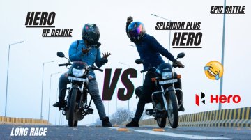 Hero Splendor+ & Hero HF Deluxe Commuters Undergo Unusual Road Test