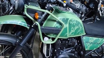 2021 Royal Enfield Himalayan Pine Green Colour Spied, to Launch Today