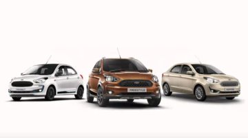 Ford Figo, Aspire and Freestyle Variants Reshuffled To Just 2 Or 3 Trims