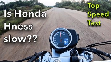 Honda H’ness CB 350 Top Speed Test - How Fast Can Meteor 350 Rival Go?