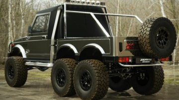 Maruti Suzuki Gypsy 6x6 Rendering - Image Gallery 