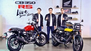 New Honda CB350RS Launched, is a Sportier Version of H'ness CB350