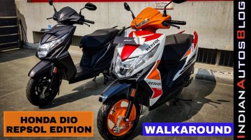 Honda Dio Repsol Edition vs Regular Model - Comparison Video