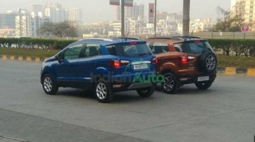 Upcoming Ford EcoSport SE Spotted Alongside Titanium Trim During Promo Shoot