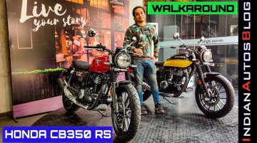 Check Out Honda CB350RS Features in Walkaround Video