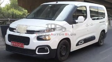 Citroen Berlingo MPV Spotted on Test with Minimal Camouflage