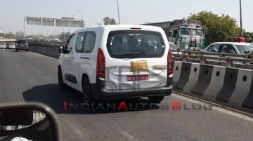  Citroen Berlingo MPV Spotted Testing In India Yet Again -Video