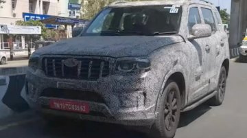 Next-Gen Mahindra Scorpio - Spy Image Gallery 