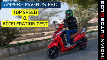 Ampere Magnus Pro Electric Scooter Top Speed & Acceleration Test